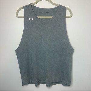Under Armour Men’s Gray Athletic Tank Size L Large